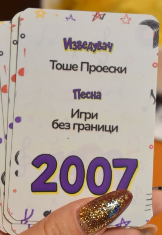 Лице на картата — Тоше Проески, Игри без граници, 2007